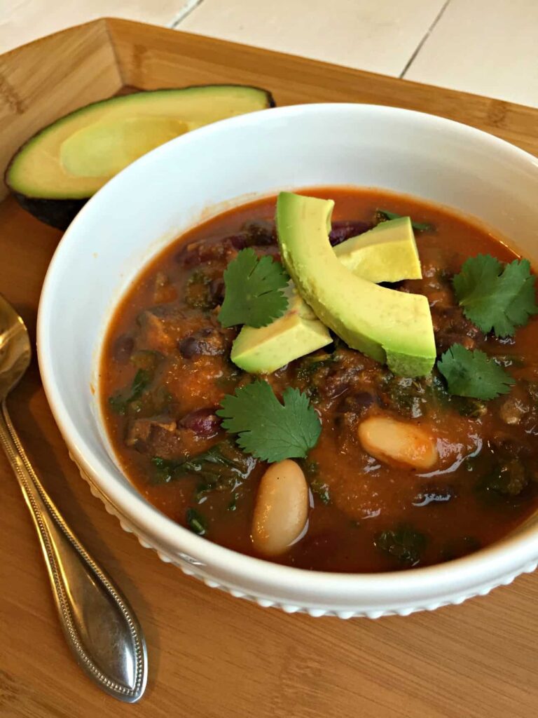 Vegan 3 bean soup-1e