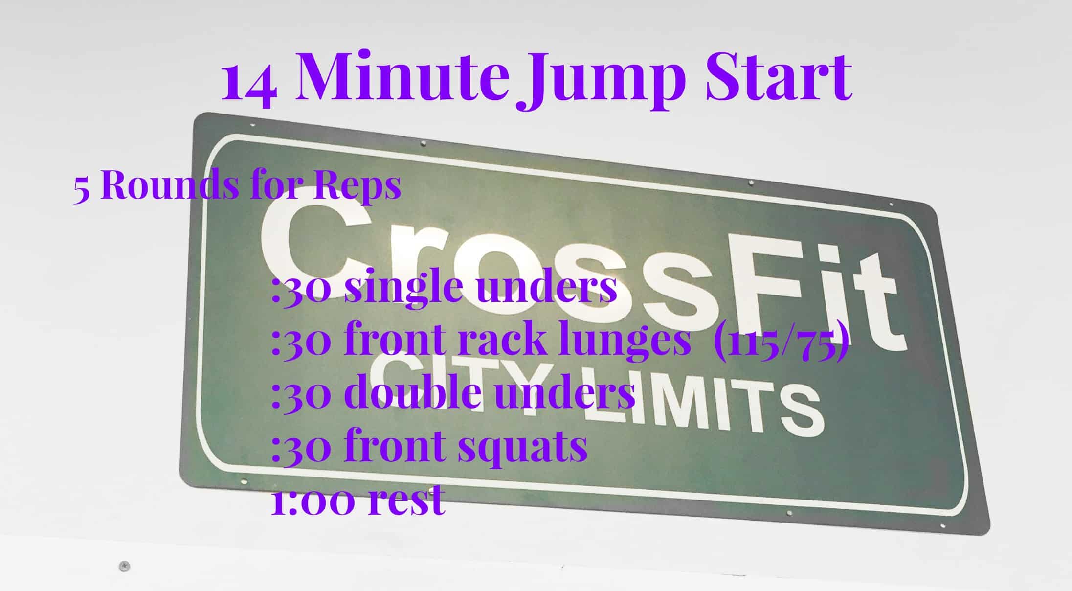 14 Minute CrossFit or at home style workout