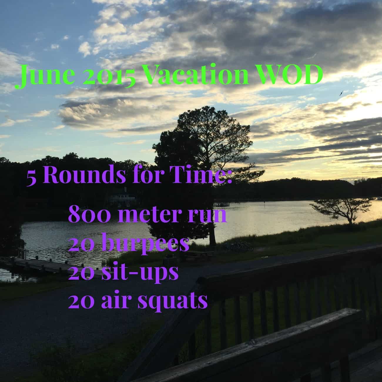 Vacation WOD