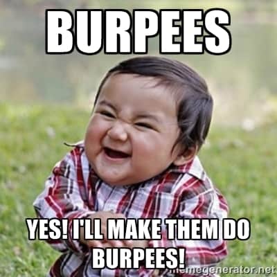 burpee meme
