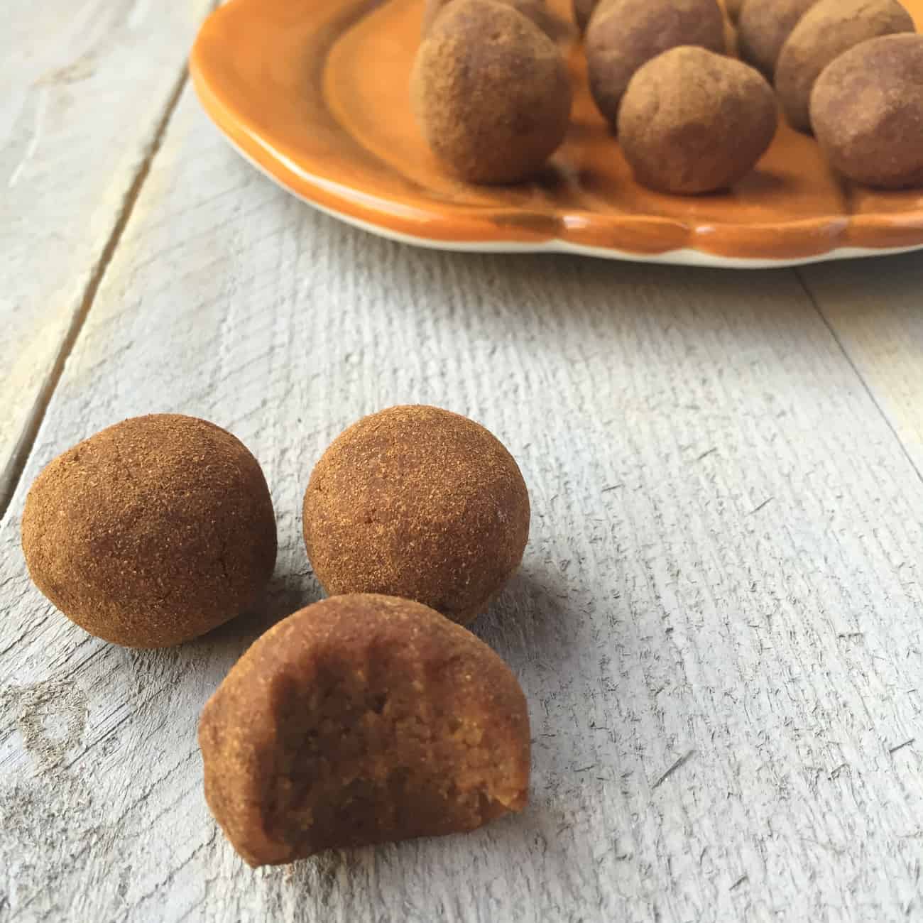 Pumpkin Cinnamon Raisin Balls