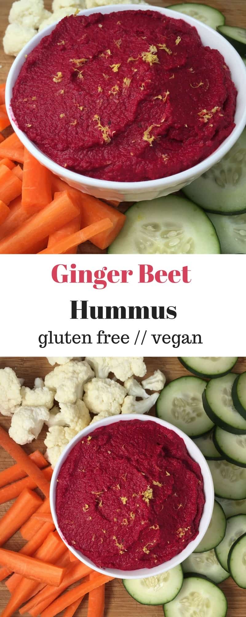 Ginger Beet Hummus