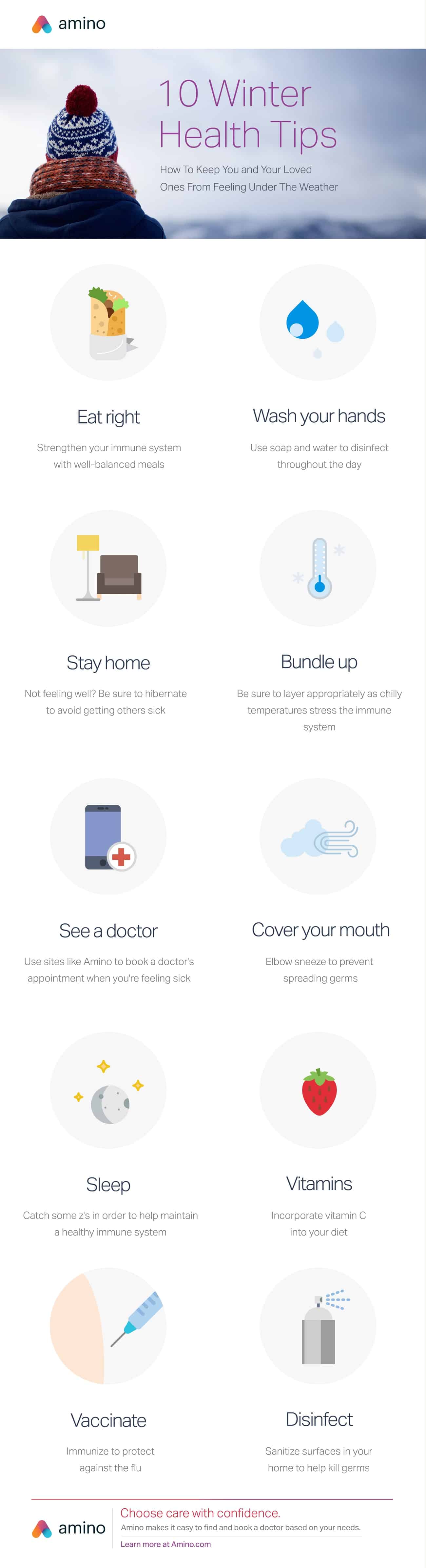 7 Tips to Stay Healthy this Winter with Amino