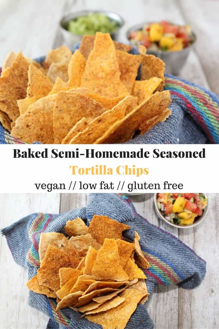 Baked Semi-Homemade Seasoned Tortilla Chips