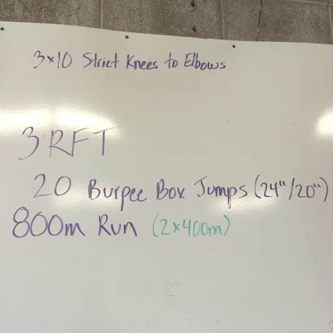 Making the Gains - Burpee Box Jumps + Running