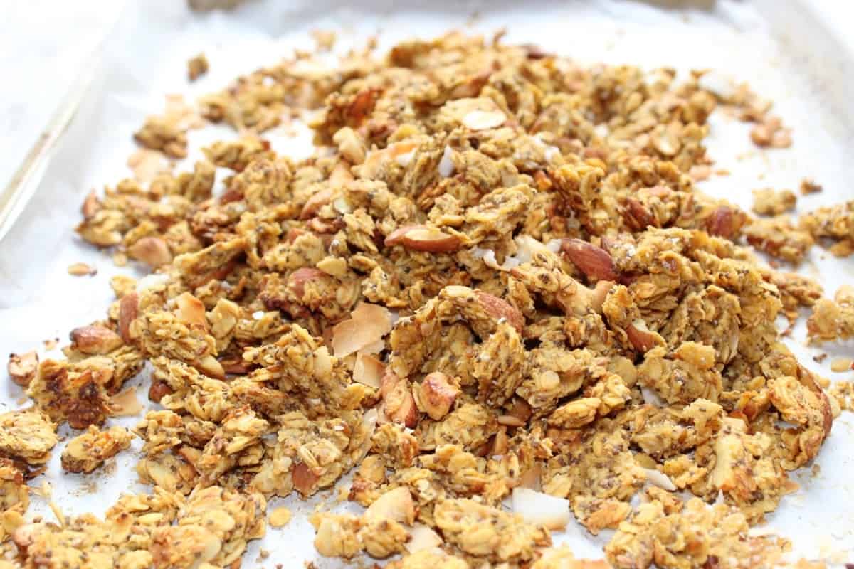 Apricot Lemon Coconut Granola