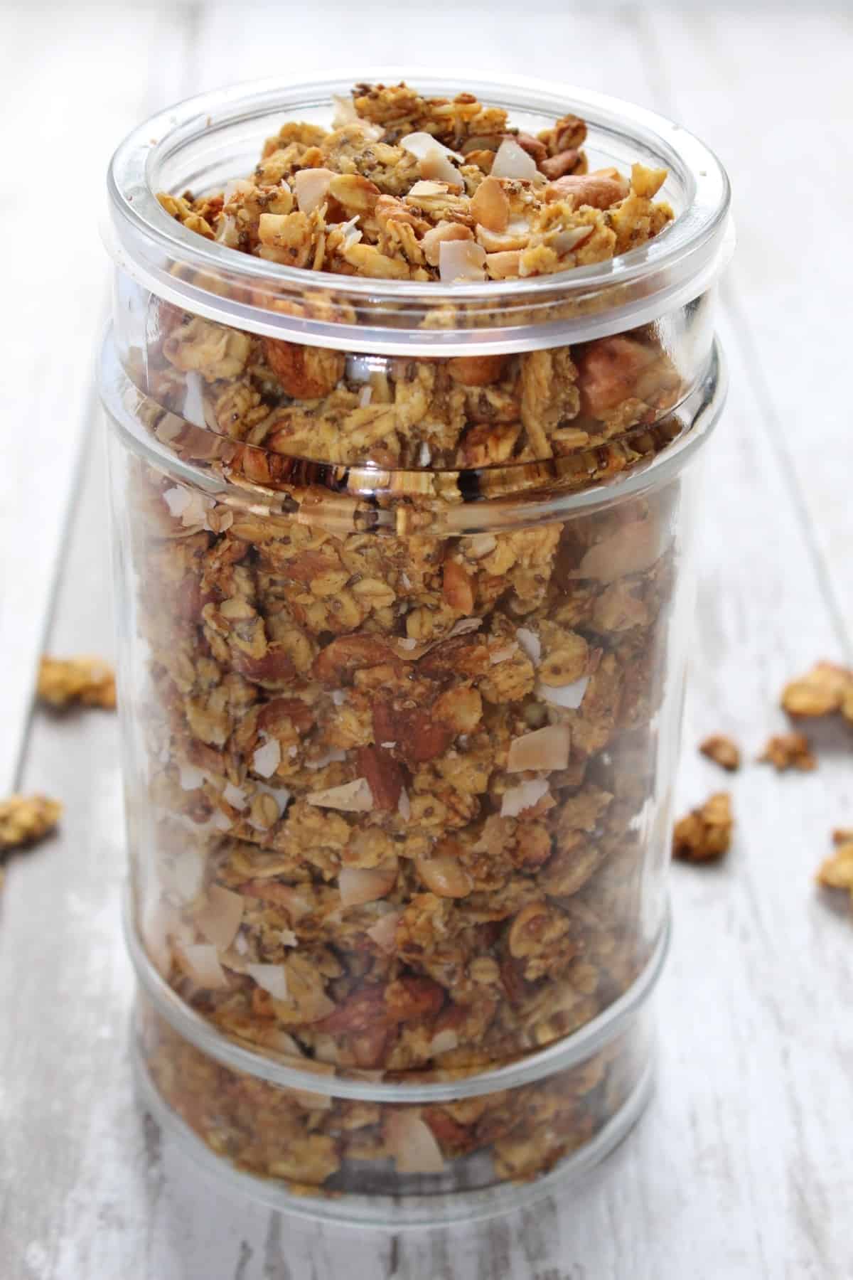 Apricot Lemon Coconut Granola