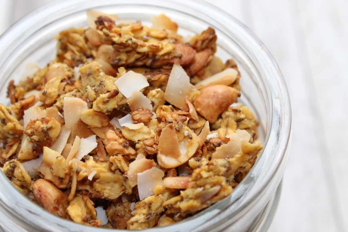 Apricot Lemon Coconut Granola