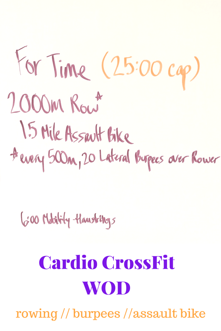 Cardio CrossFit WOD