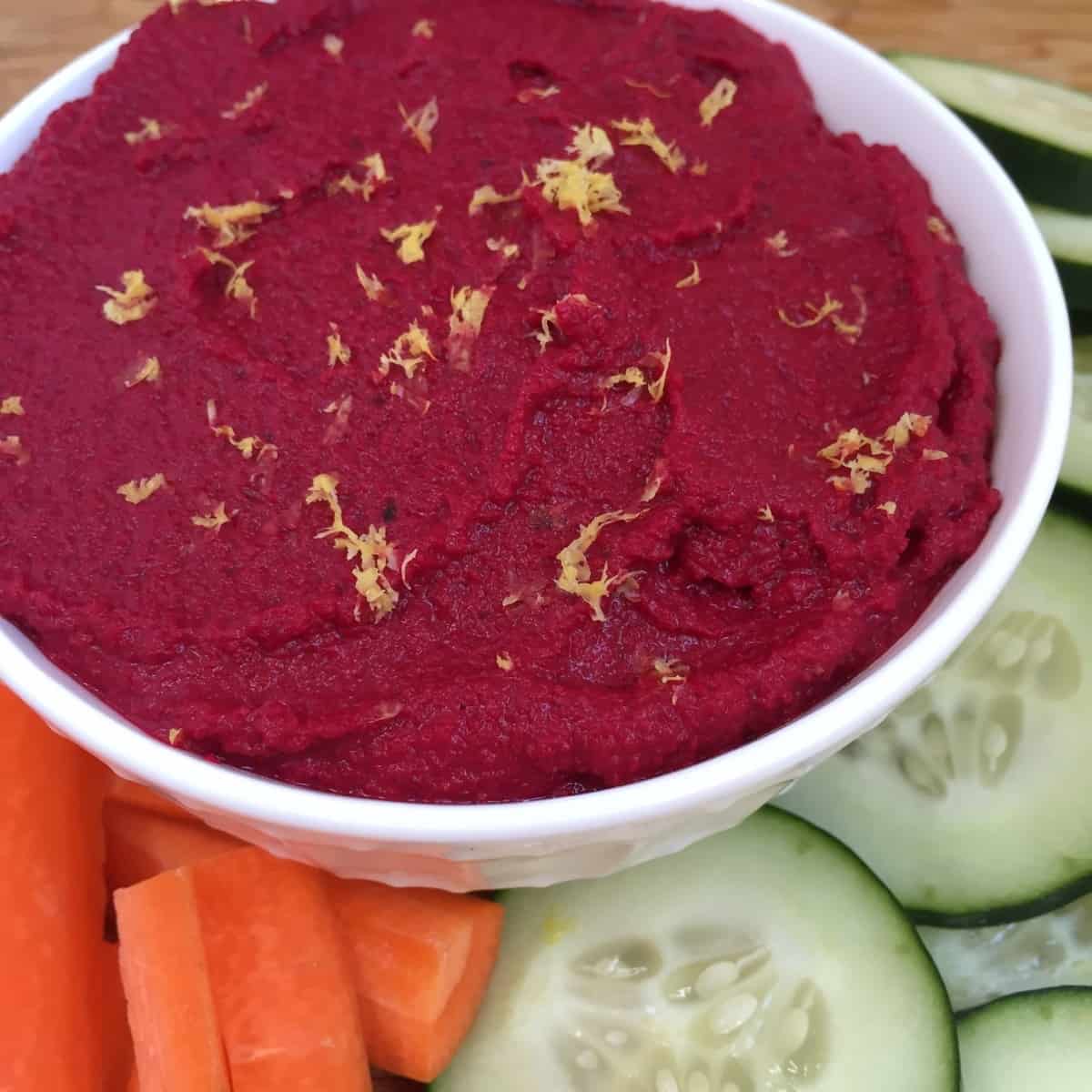 Ginger Beet Hummus