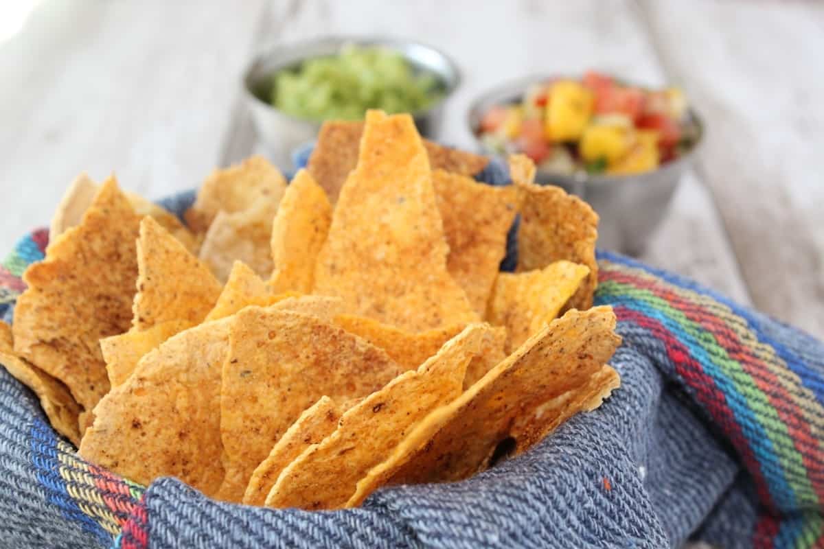 Baked Semi-Homemade Seasoned Tortilla Chips