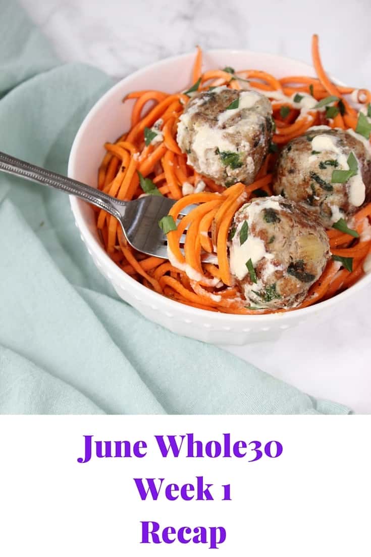 Whole30 Week 1
