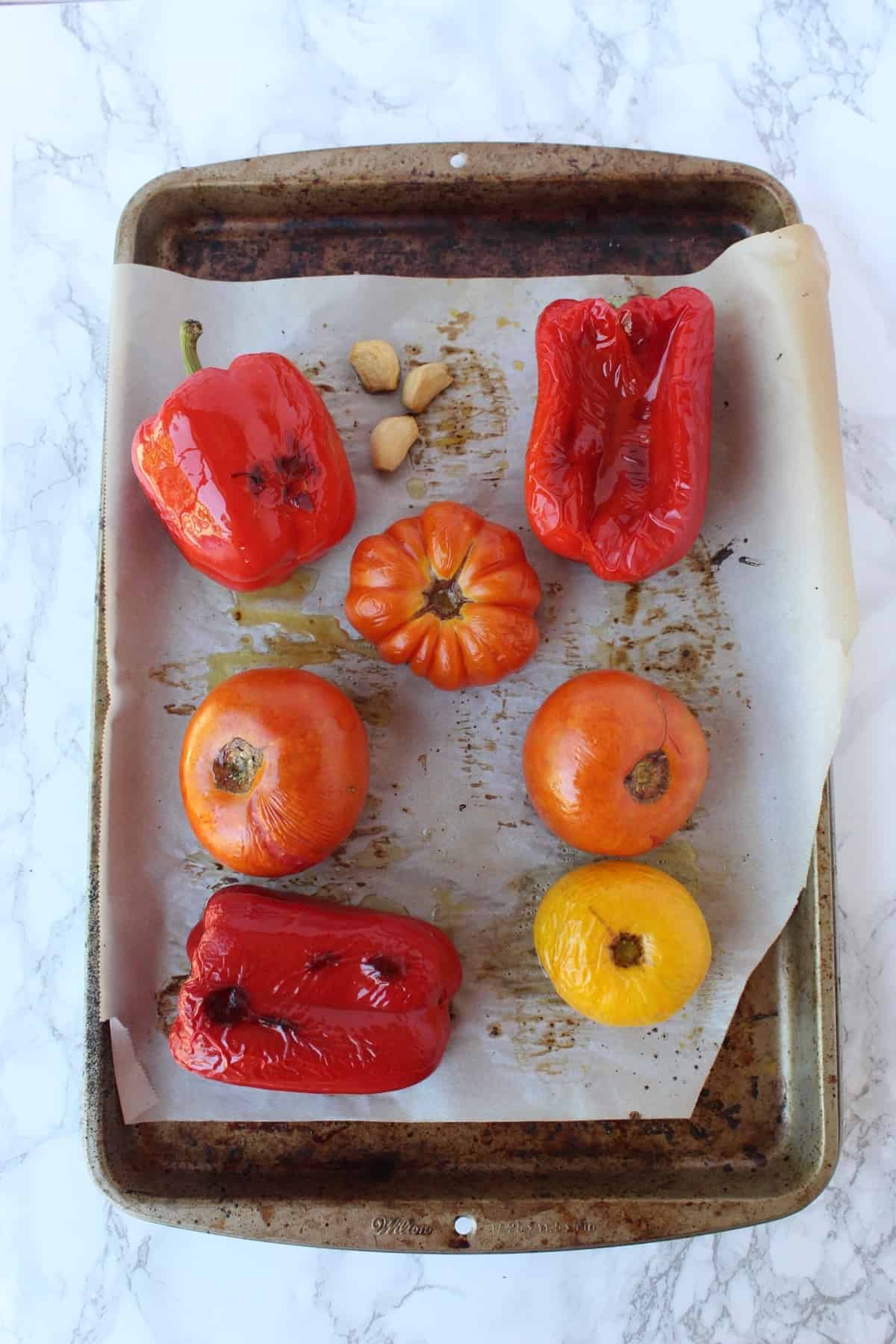 Roasted Tomato & Red Pepper Soup