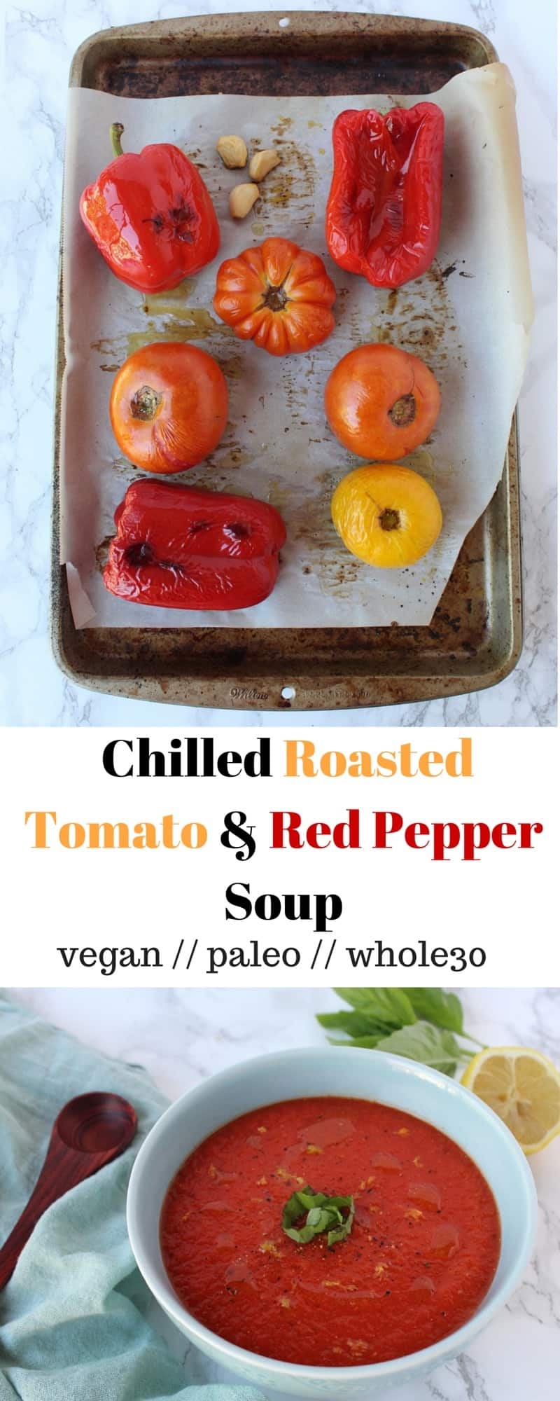 Roasted Tomato & Red Pepper Soup