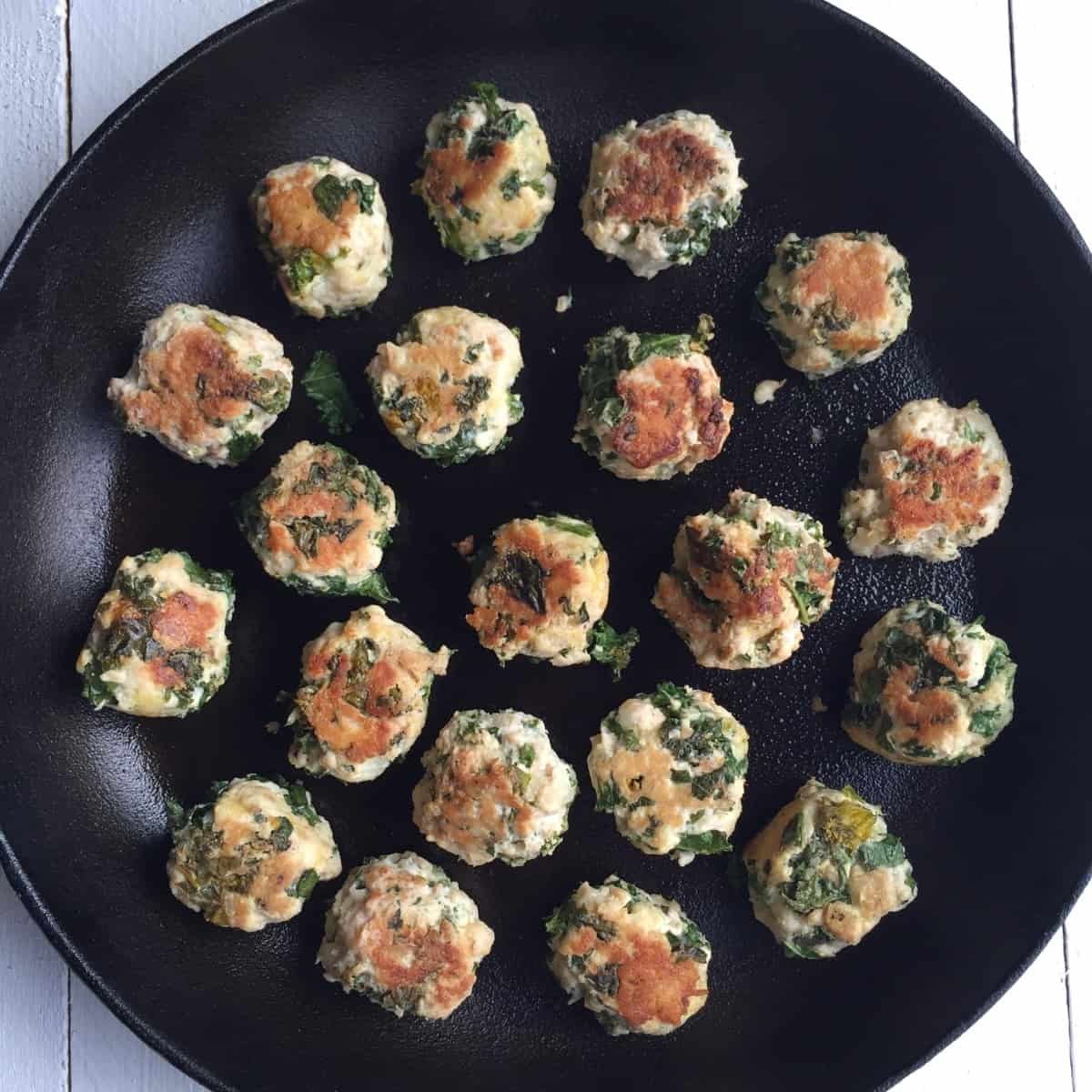 Turkey Kale Meatballs