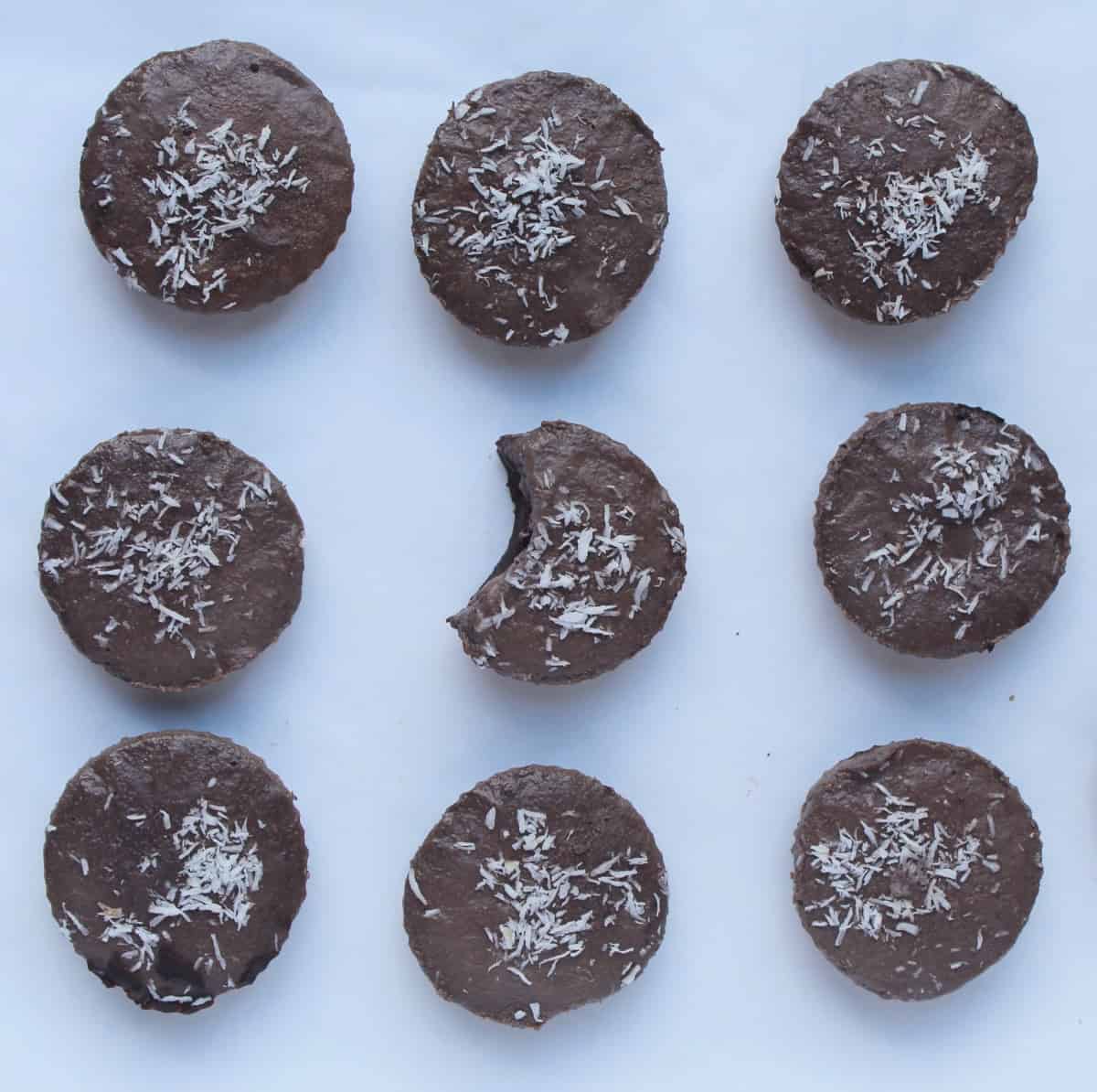 Cashew Cherry Chocolate Cups