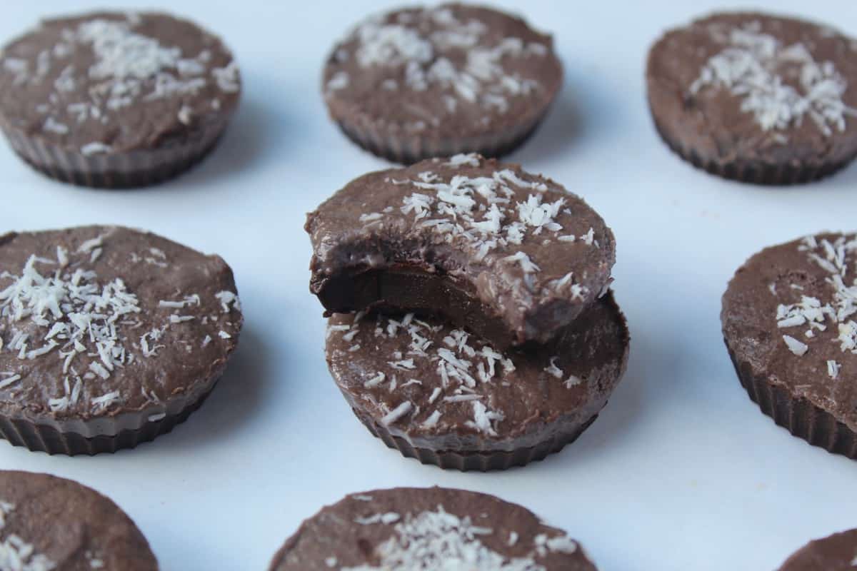 Cashew Cherry Chocolate Cups