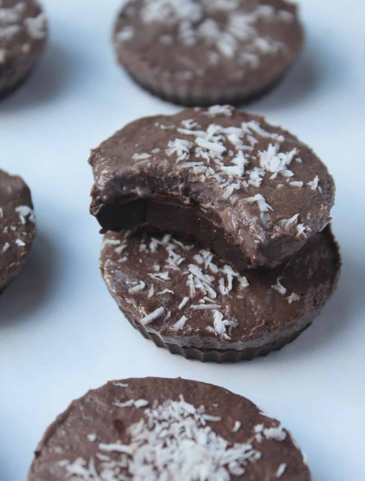 Cashew Cherry Chocolate Cups