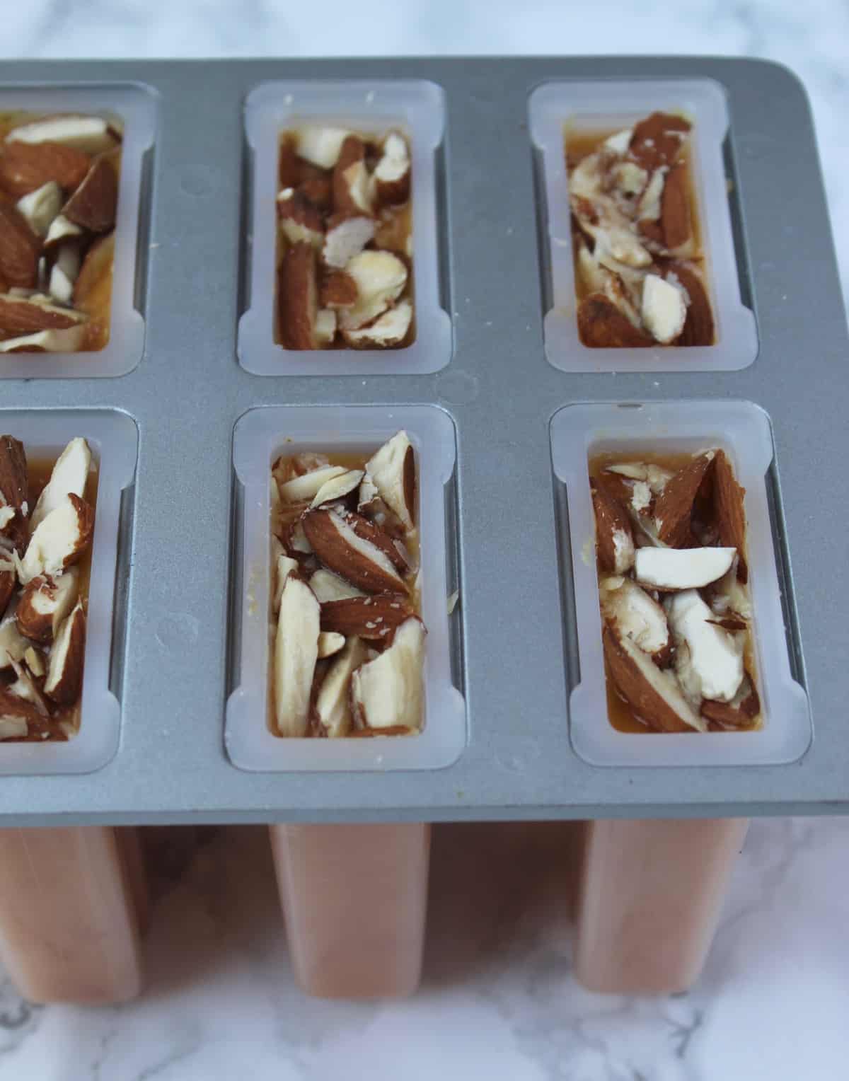 Ginger Peach Popsicles