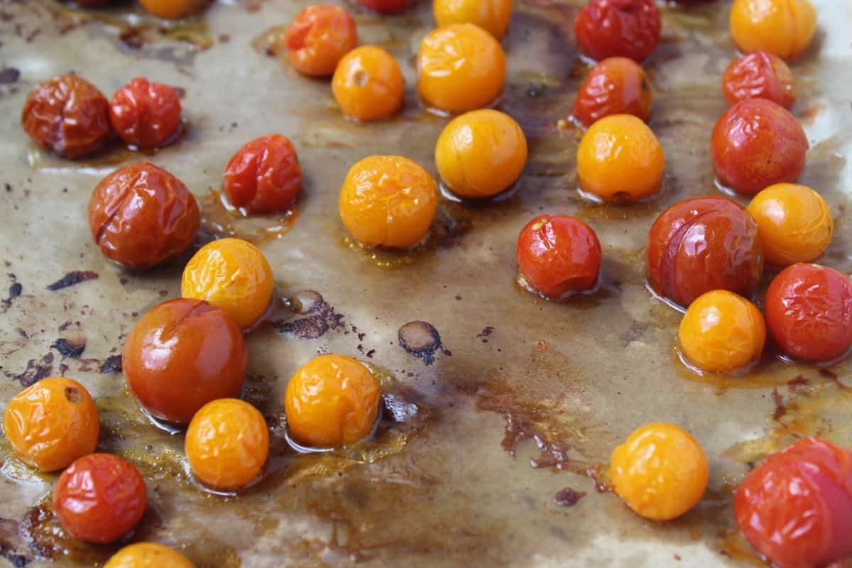 Roasted Tomato Quinoa Salad