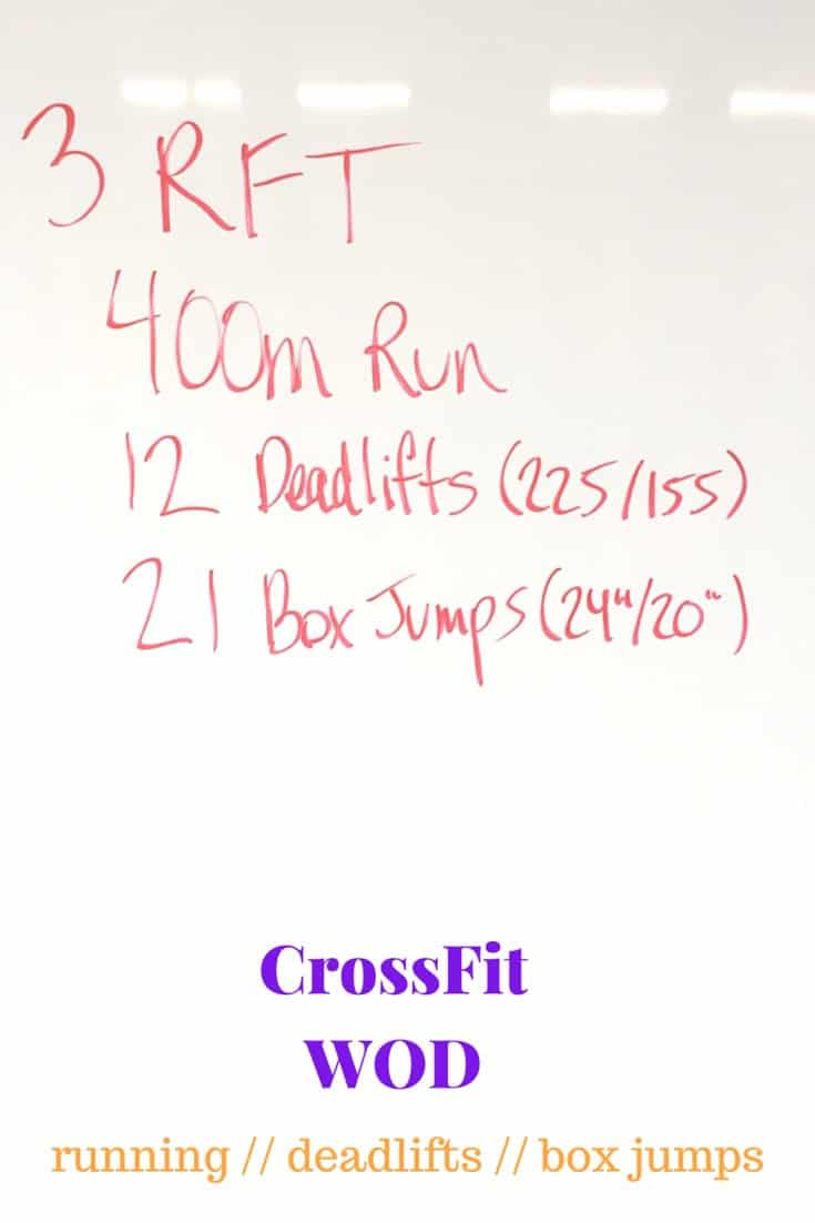Running, Deadlifts, & Box Jumps