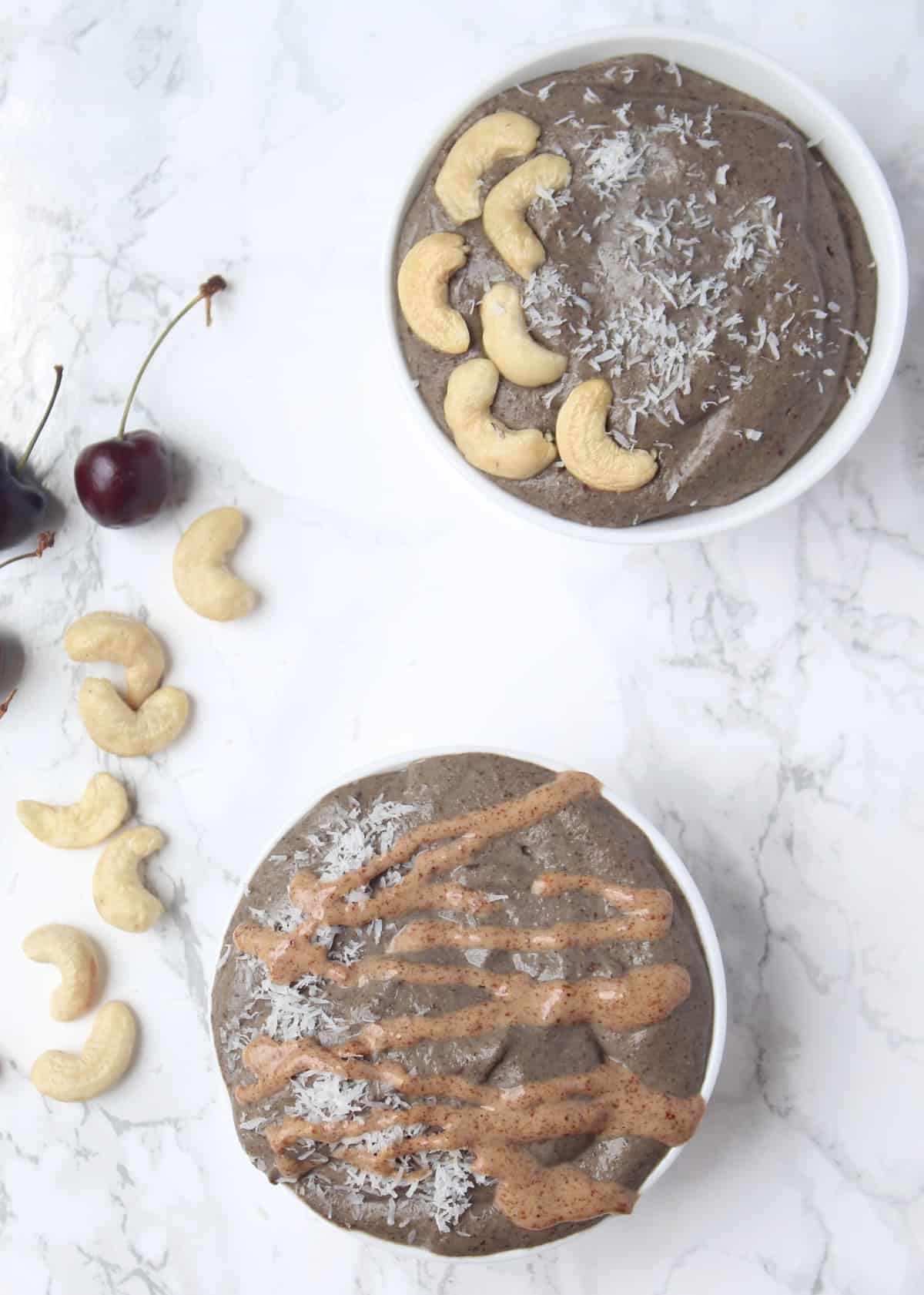 Cashew Cherry Chia Pudding