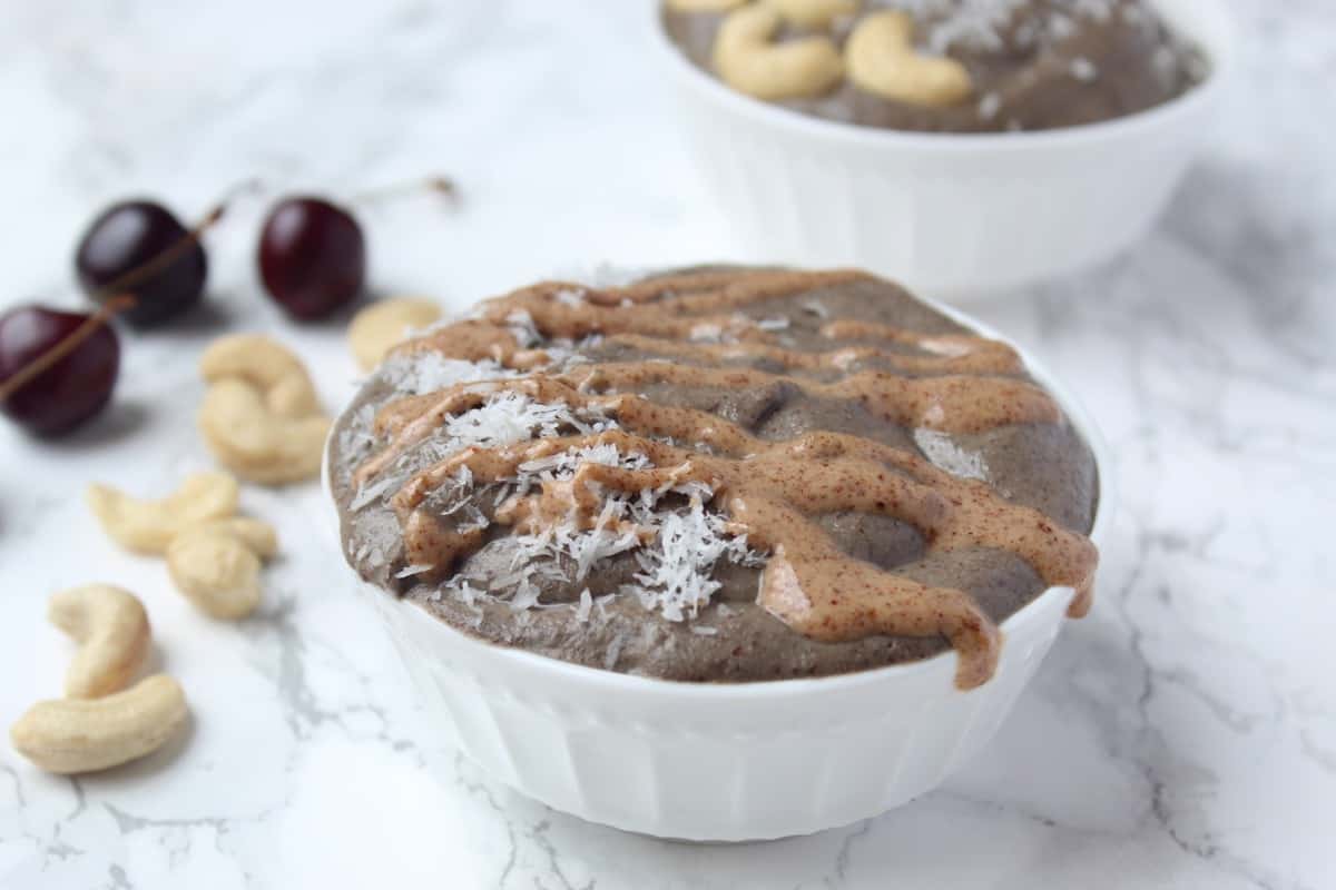 Cashew Cherry Chia Pudding
