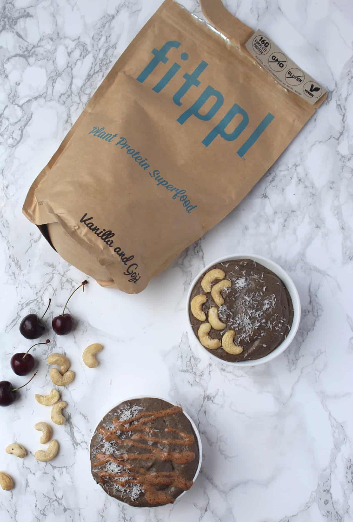 Cashew Cherry Chia Pudding