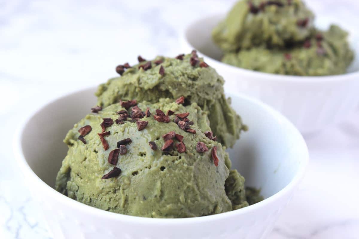 3 Ingredient Mint Ice Cream (No Churn!)