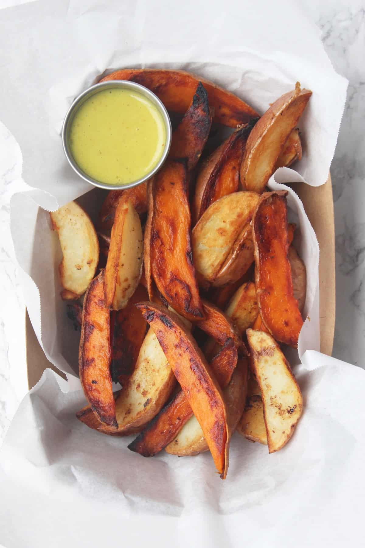 Cast Iron Skillet Potato Wedges