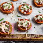 Sweet Potato Pizza Pinterest image