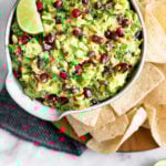 Pomegranate Guacamole Pinterest image