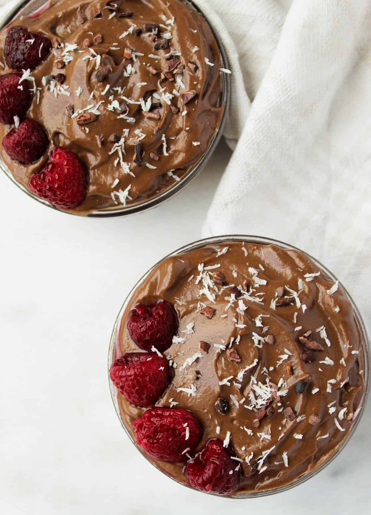 3 Ingredient Paleo Chocolate Pudding