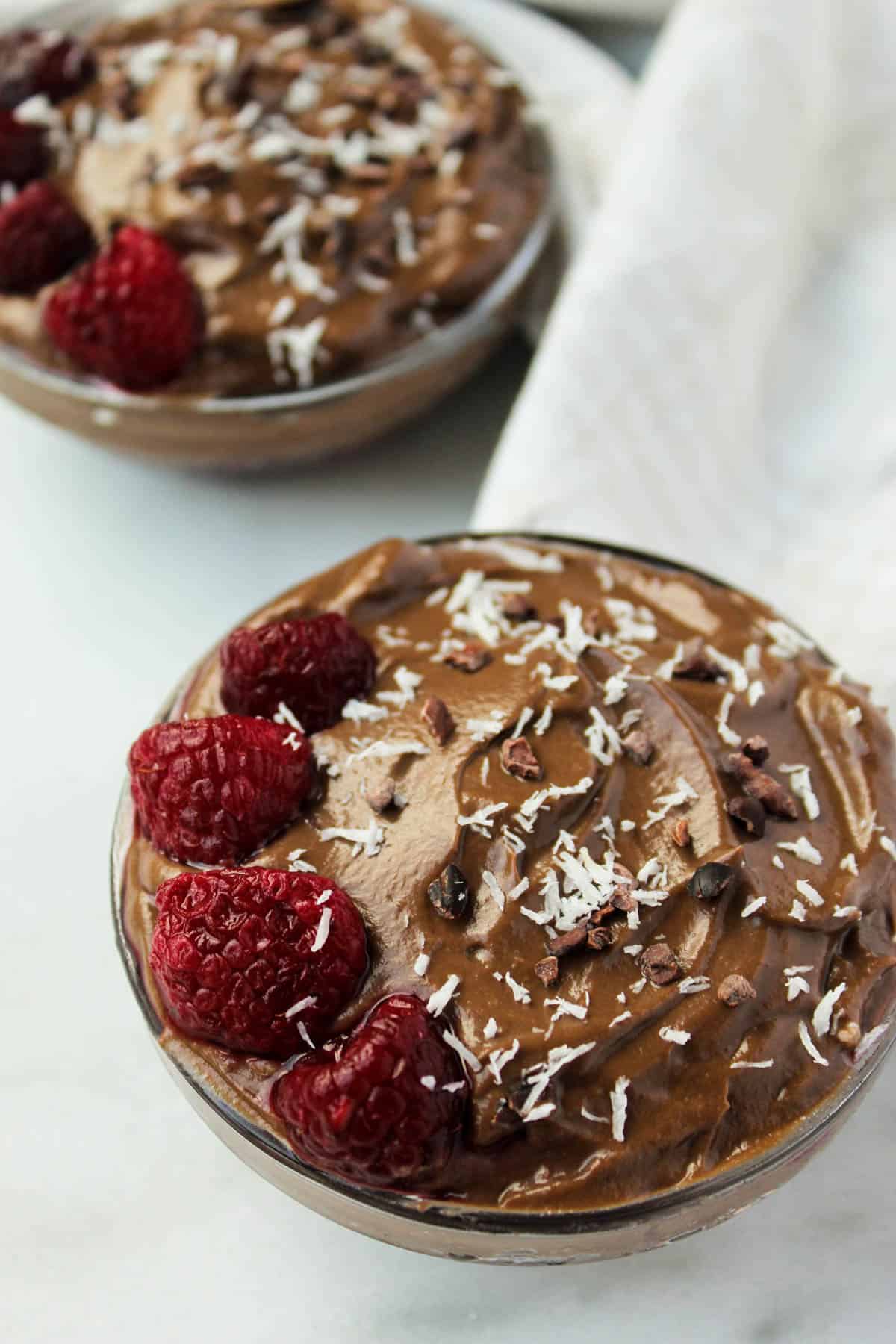3 Ingredient Paleo Chocolate Pudding