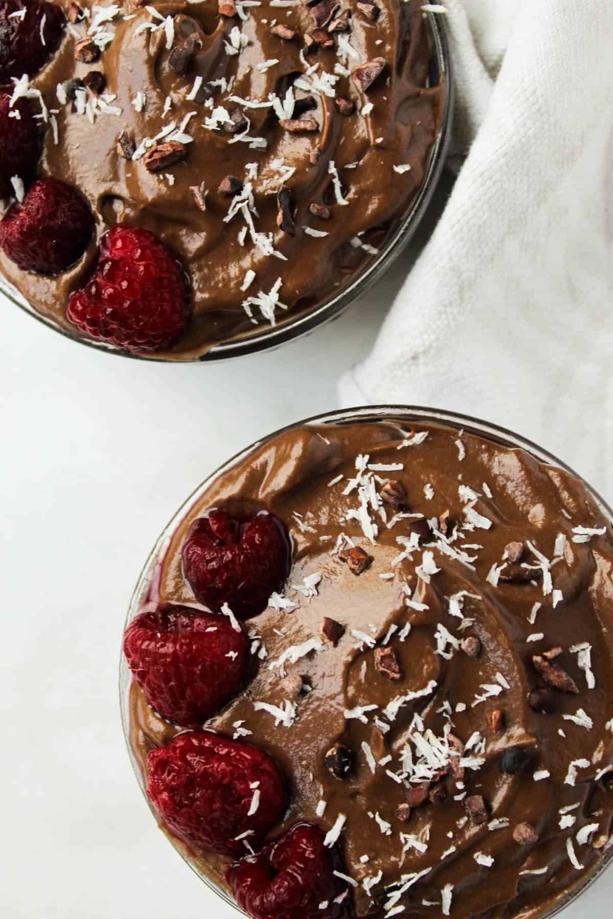 3 Ingredient Paleo Chocolate Pudding