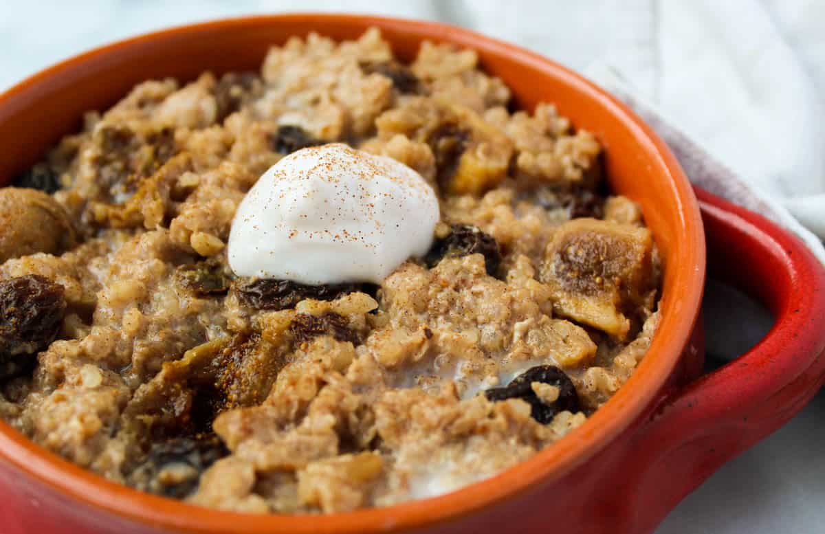 Healthy Horchata Rice Pudding