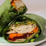 Use collard greens as a low carb and nutrient packed wrap! These Turkey Collard Wraps are customizable to your liking and paleo and Whole30 approved! - Eat the Gains