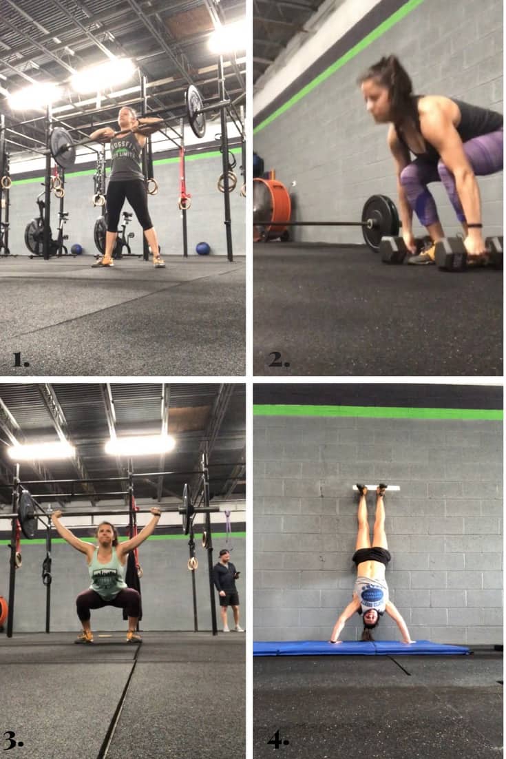 Collage of all the workouts made on Eat the Gains in March