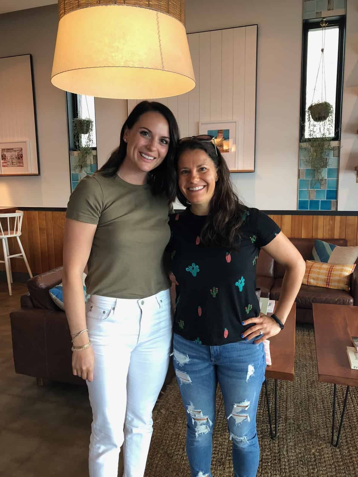 Picture of me and Alex from The Defined Dish