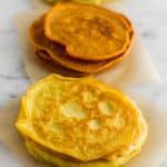 4 Ingredient Paleo Protein Tortillas 4 Ways Pinterest image