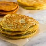 4 Ingredient Paleo Protein Tortillas 4 Ways Pinterest image