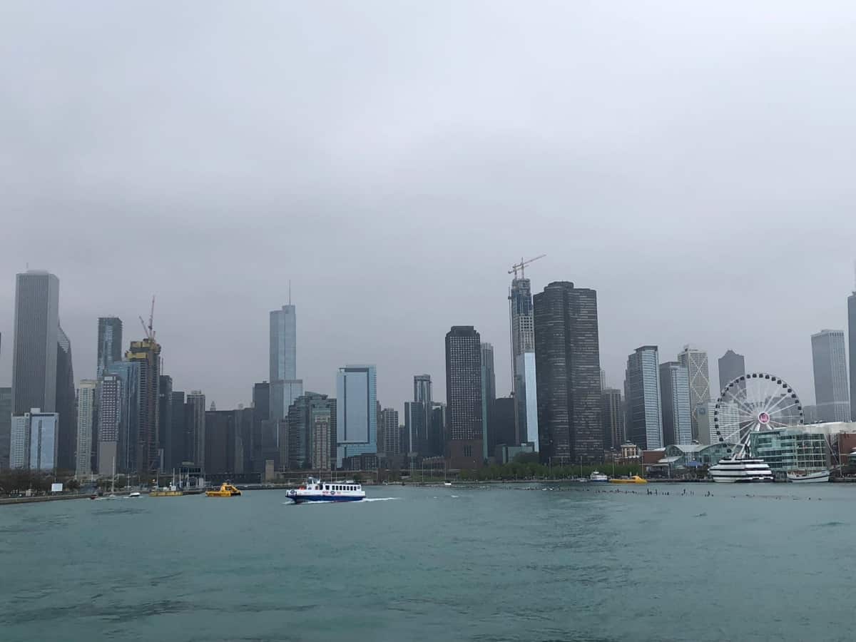 Chicago, IL Skyline from the lake