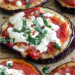 Eggplant Pizza Pinterest image