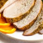 Spicy Grilled Citrus Turkey Breast (Paleo) Pinterest image