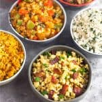 6 Whole30 Cauliflower Rice Recipes (Paleo) Pinterest text