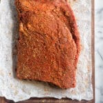 Smoked brisket rub Pinterest image
