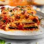 Low Carb Zucchini Lasagna Pinterest image