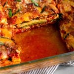 Low Carb Zucchini Lasagna Pinterest image