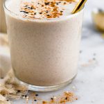 Tahini milkshake pinterest image