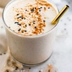 Tahini milkshake pinterest image